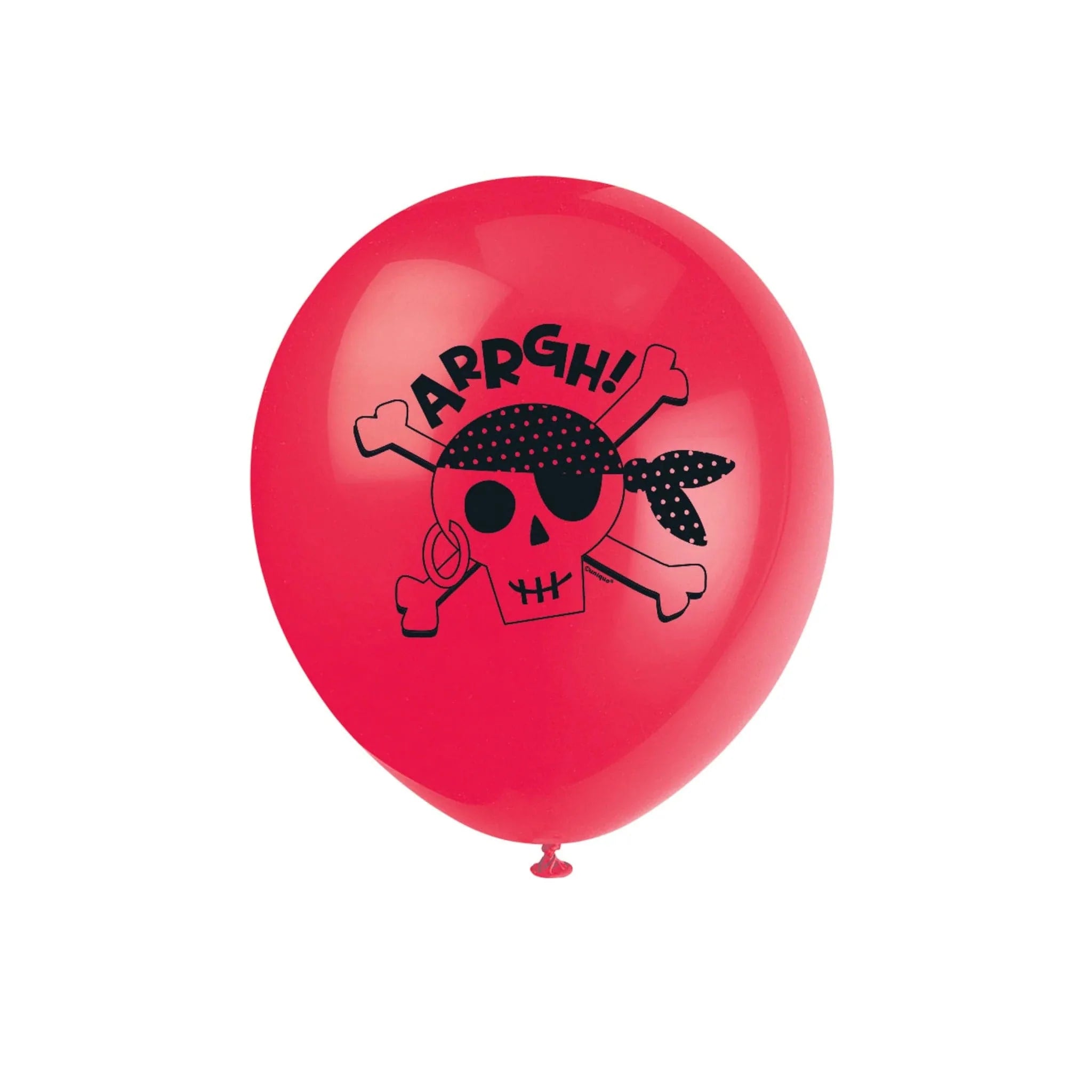 Ahoy Pirate 12" Latex Balloons - Kids Party Craft