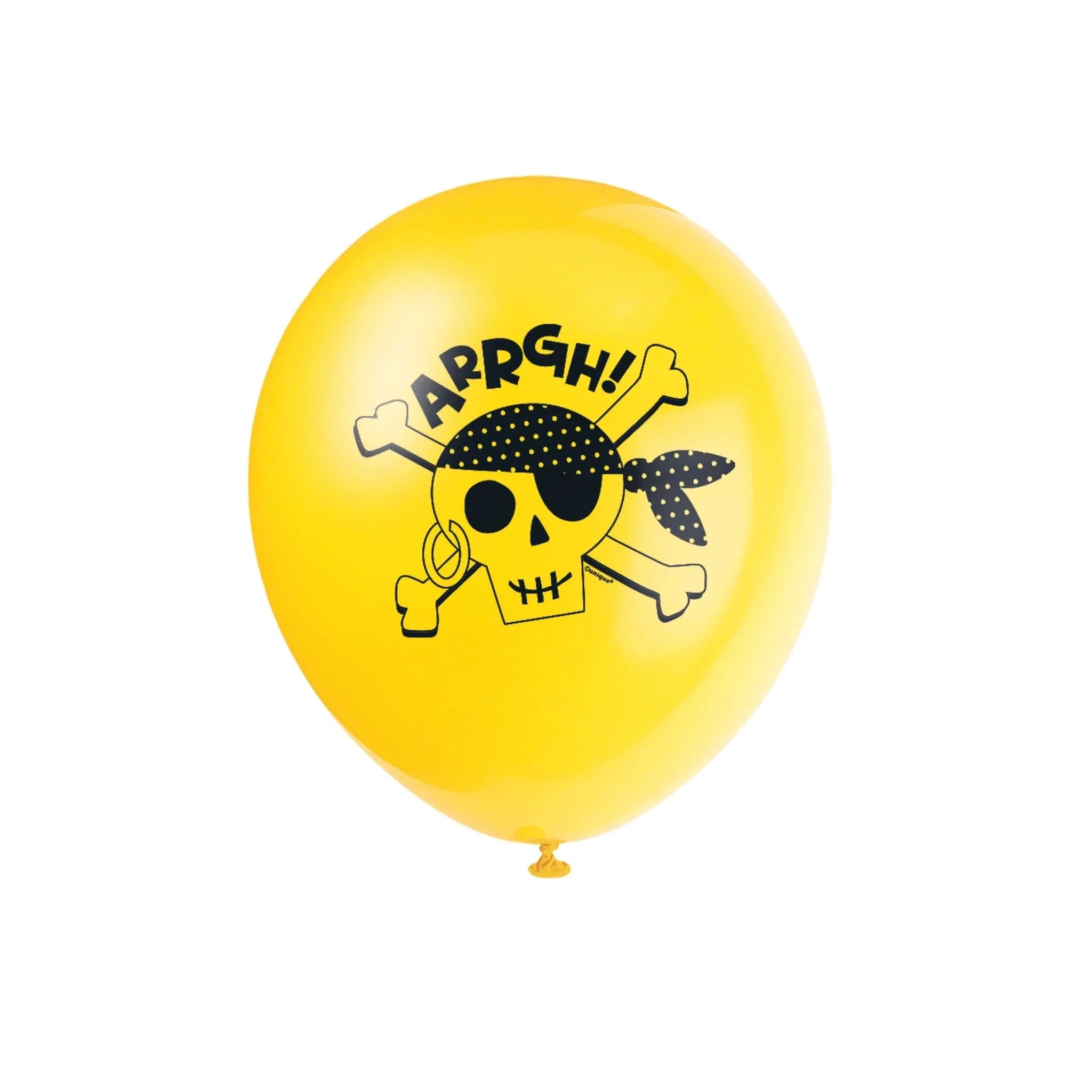 Ahoy Pirate 12" Latex Balloons - Kids Party Craft