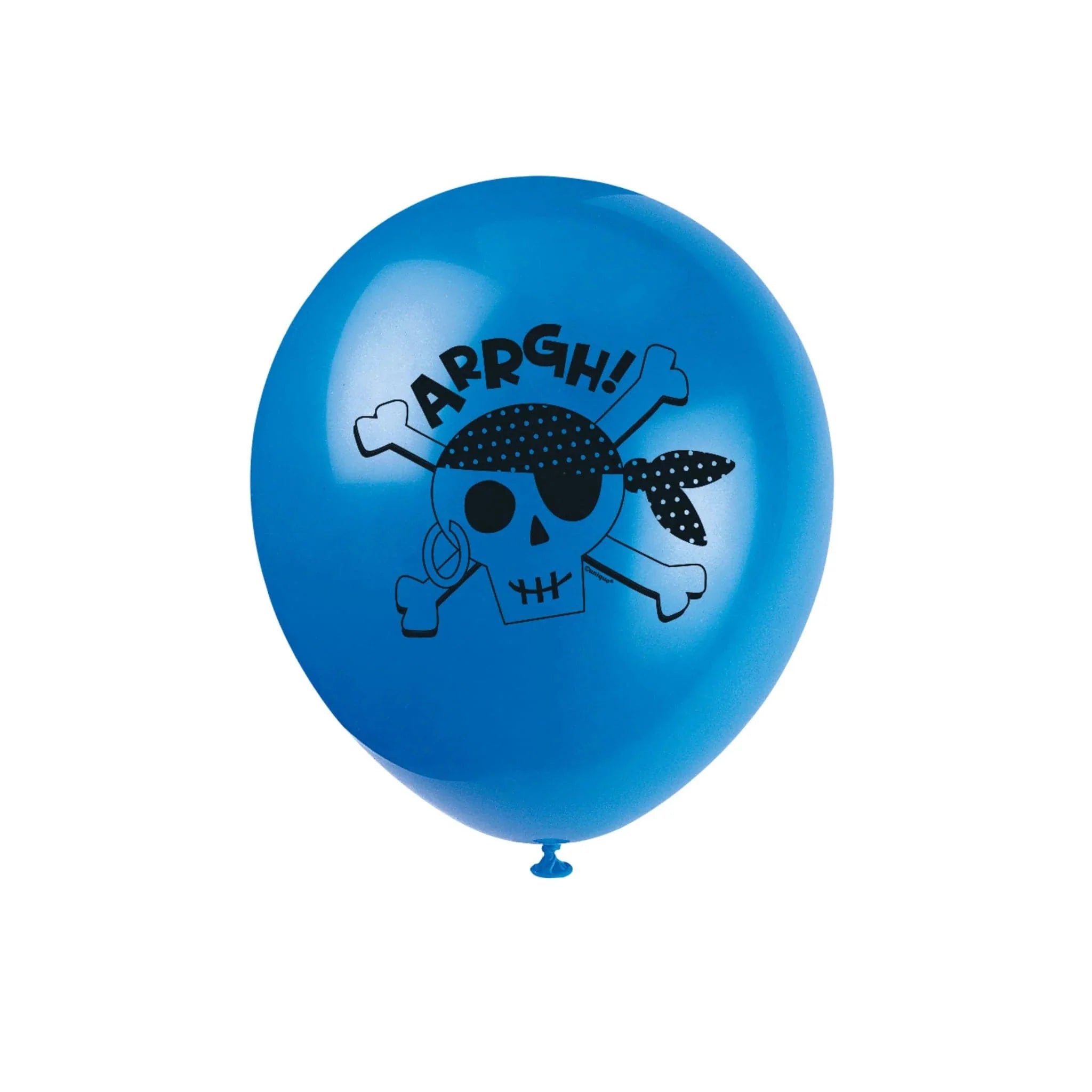 Ahoy Pirate 12" Latex Balloons - Kids Party Craft