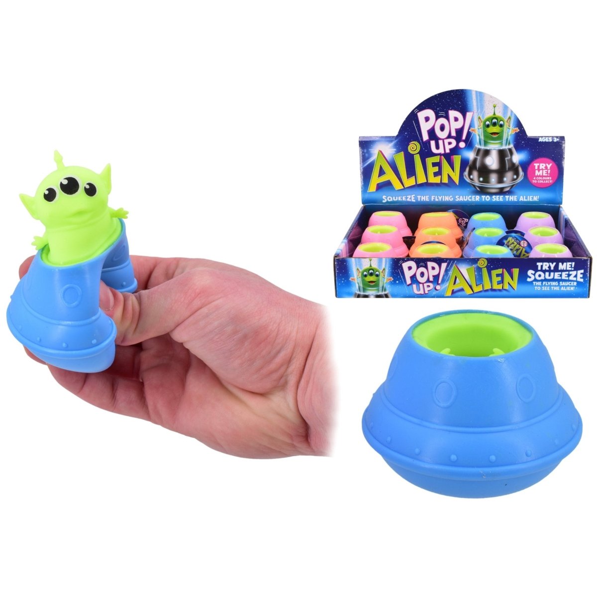 Alien Space Craft Squeezer - Kids Party Craft