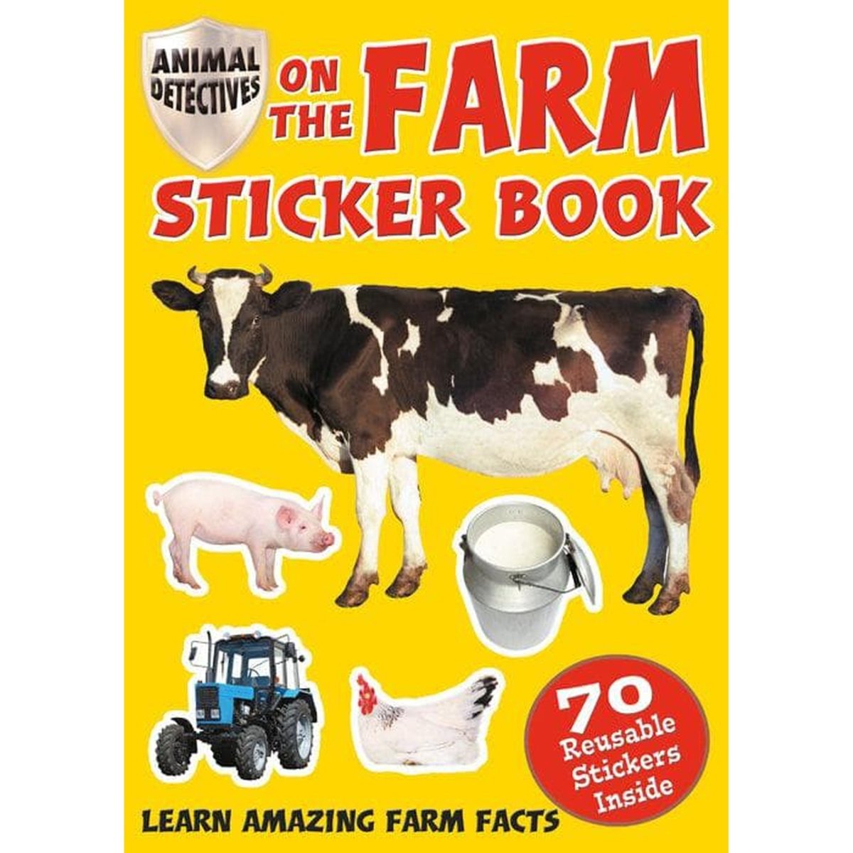 Animal Detective – On The Farm Sticker Book - Kids Party Craft
