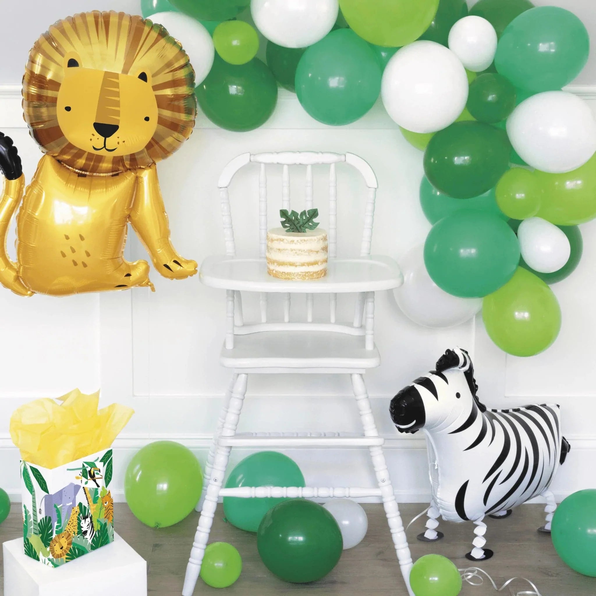 Animal Safari 18" Foil Balloon - Kids Party Craft
