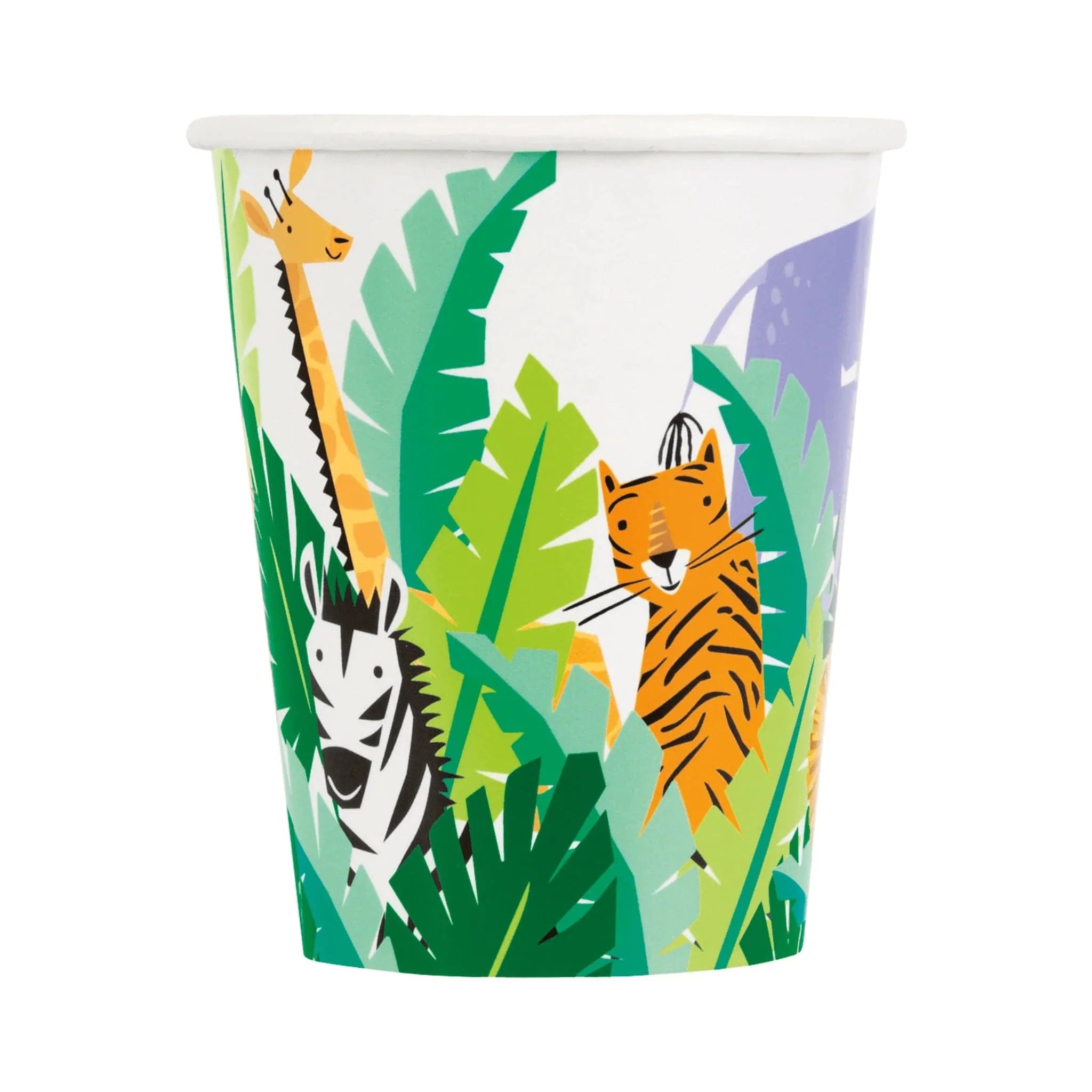 Animal Safari 9oz Cups 8pk - Kids Party Craft