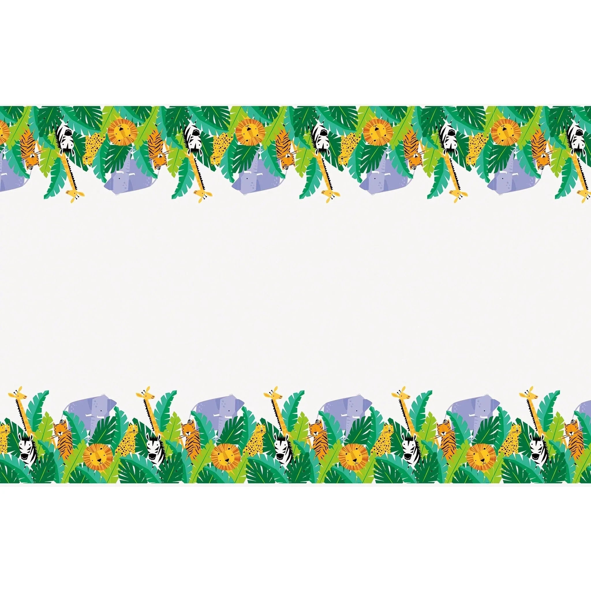 Animal Safari Table Cover - Kids Party Craft