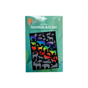 Animal Scratch Art Set - Kids Party Craft