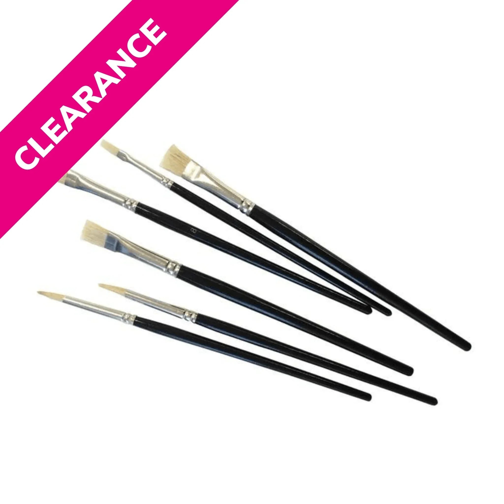 Artist Paint Brushes Pack Of 6 - Kids Party Craft