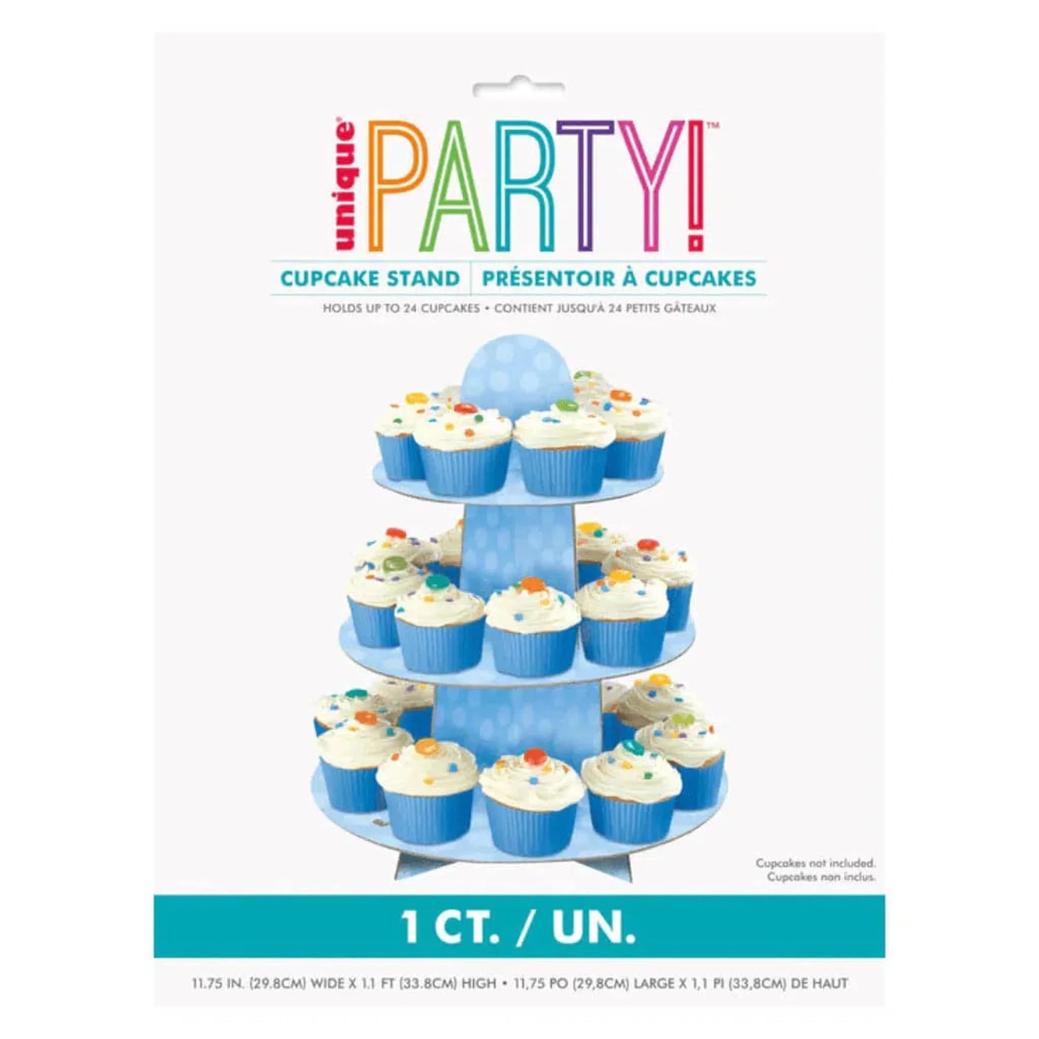 Baby Blue Cupcake Stand - Kids Party Craft