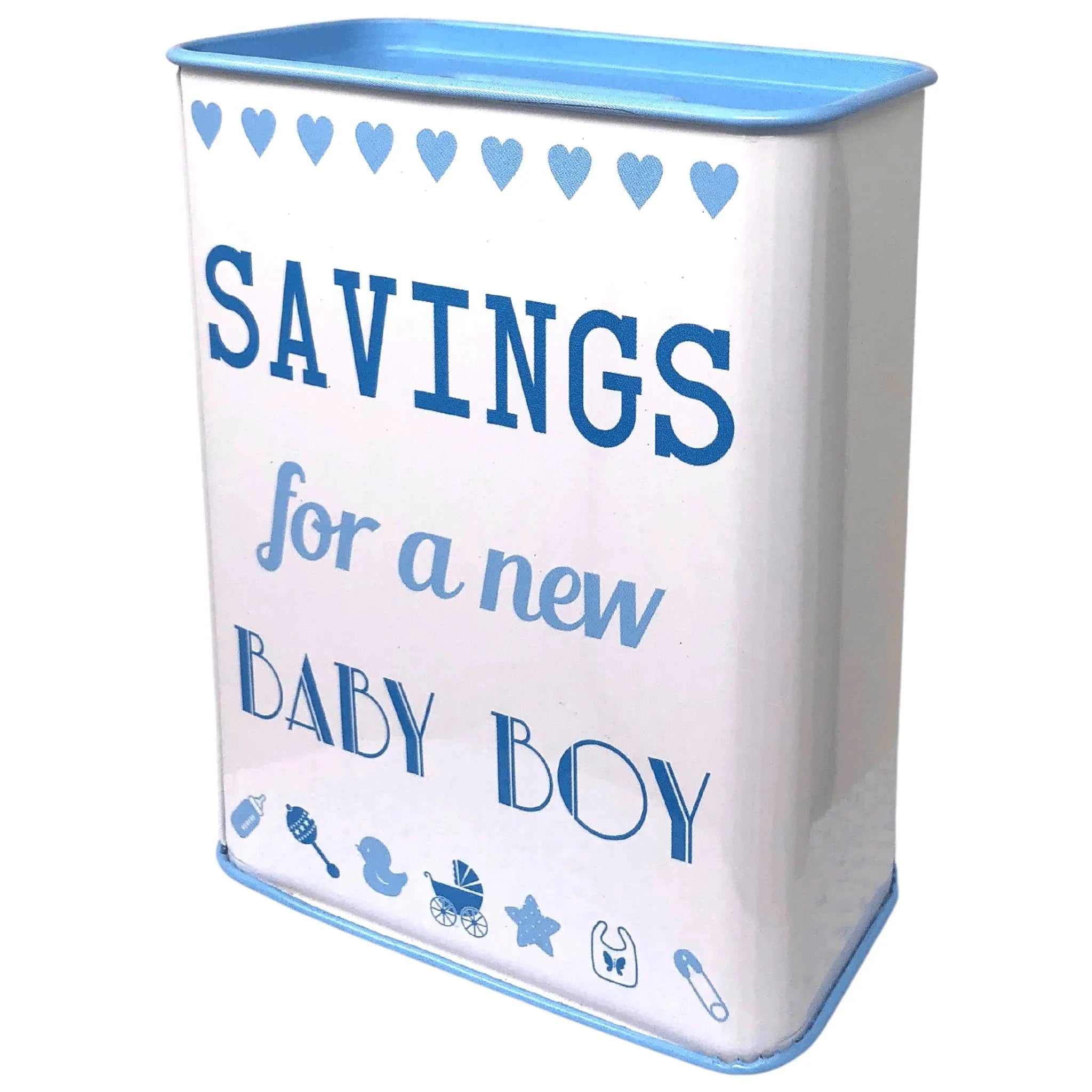 Baby Boy Money Saving Tin - Kids Party Craft