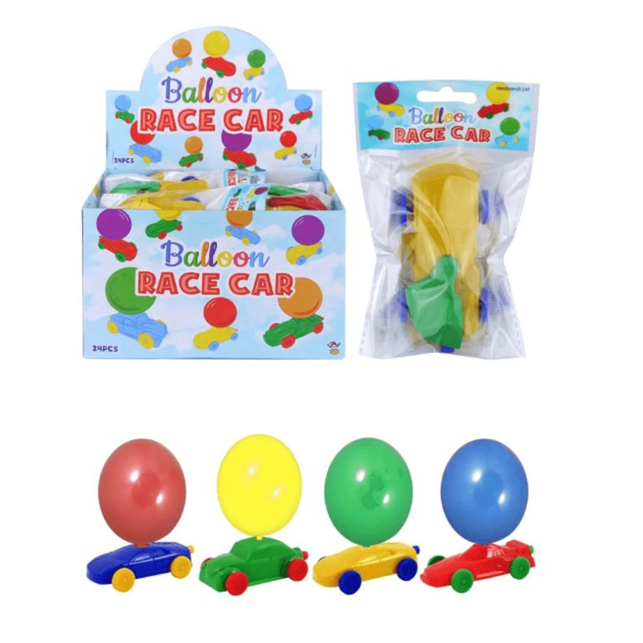 Balloon Cars - Kids Party Craft