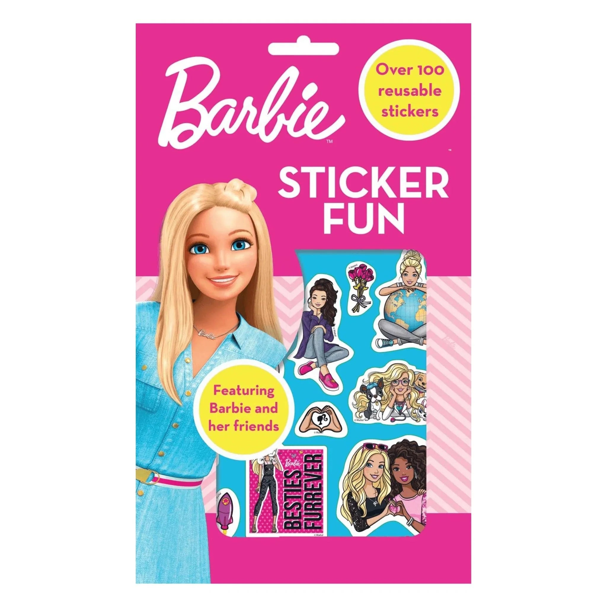 Barbie Sticker Fun - Kids Party Craft