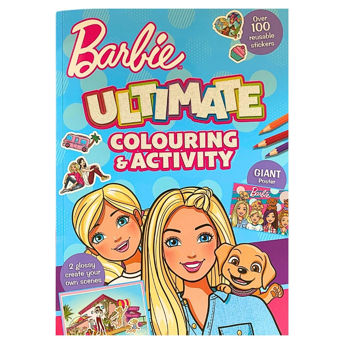 Barbie Activity Coloring Book