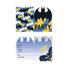 Batman Birthday Party Invitations 8pk - Kids Party Craft