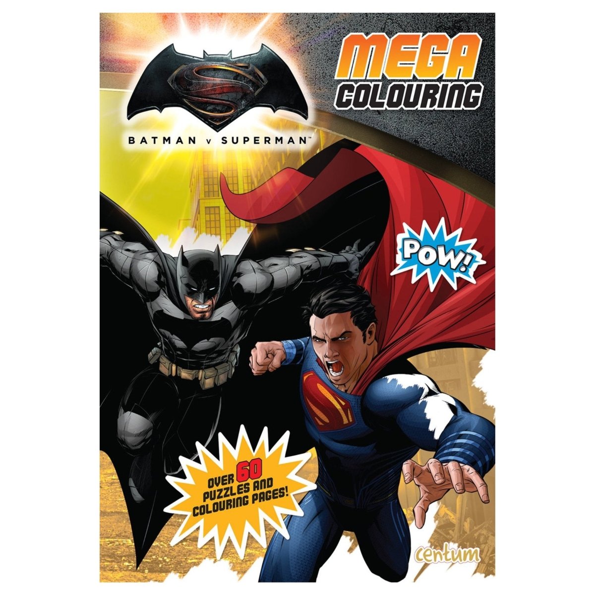 Batman V Superman Mega Colouring Book - Kids Party Craft