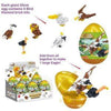 Birds Building Bricks Giant Egg 21x13cm - Kids Party Craft
