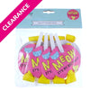 Birthday Party Blow Outs Kitty 8 Pk - Kids Party Craft