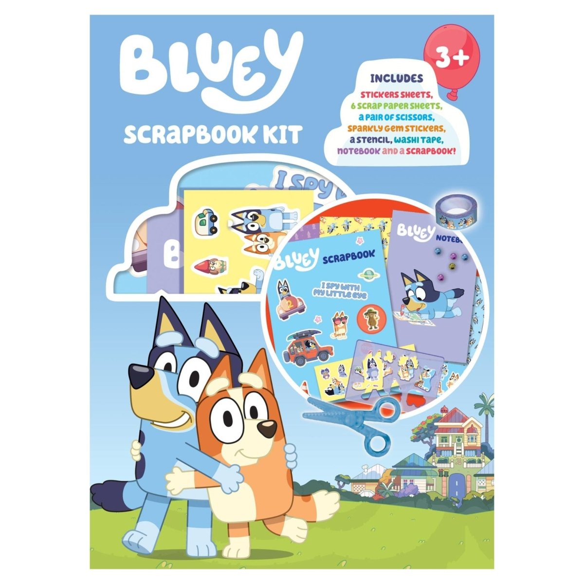 Bluey Scrapbook Kit - Kids Party Craft