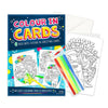 Boys Colour In Greeting Cards Multi Pack - Kids Party Craft