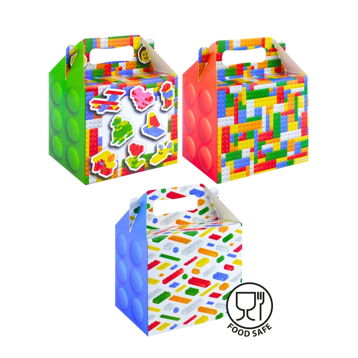 Brickz Party Food Boxes - Kids Party Craft