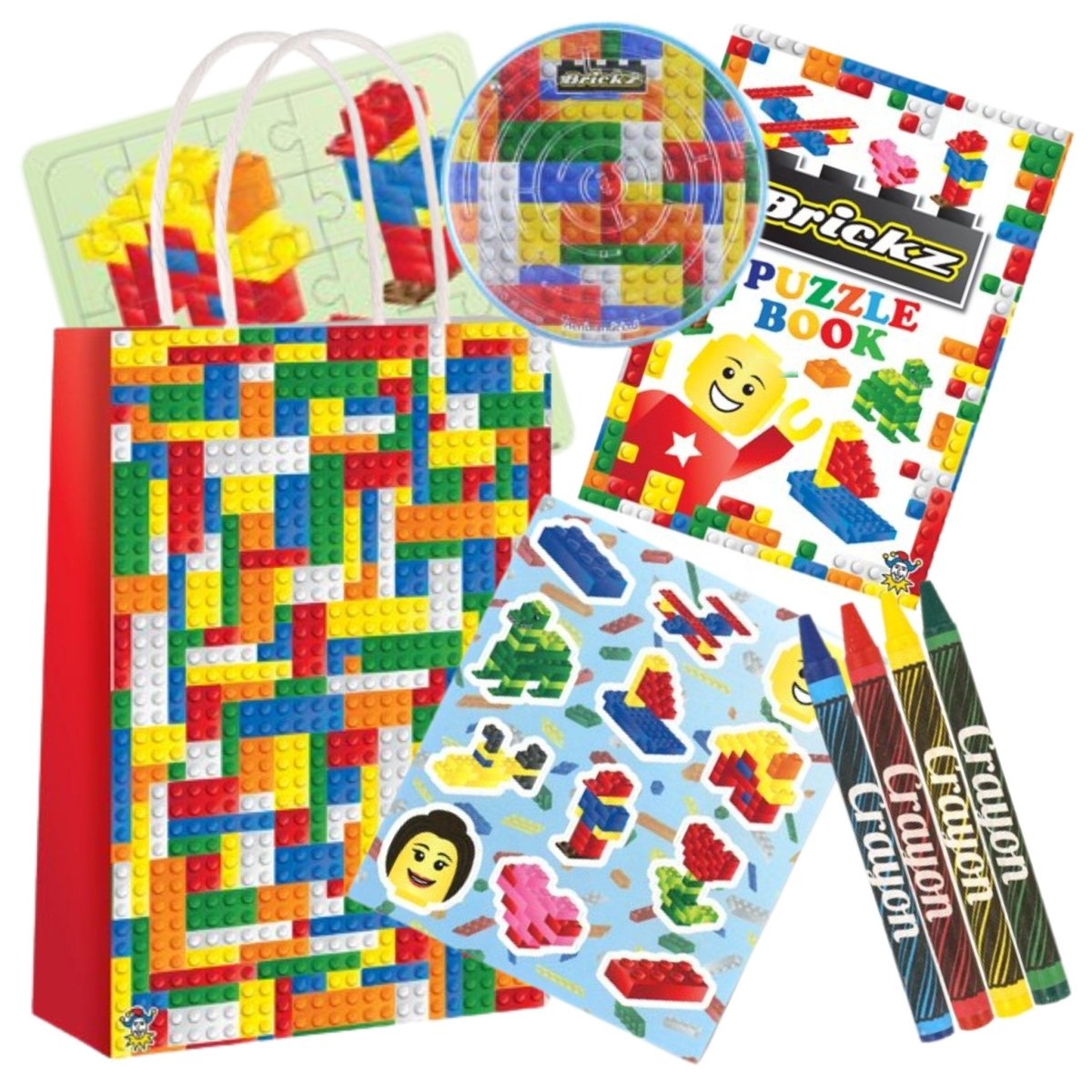 Brickz Pre-Filled Party Bags - Kids Party Craft