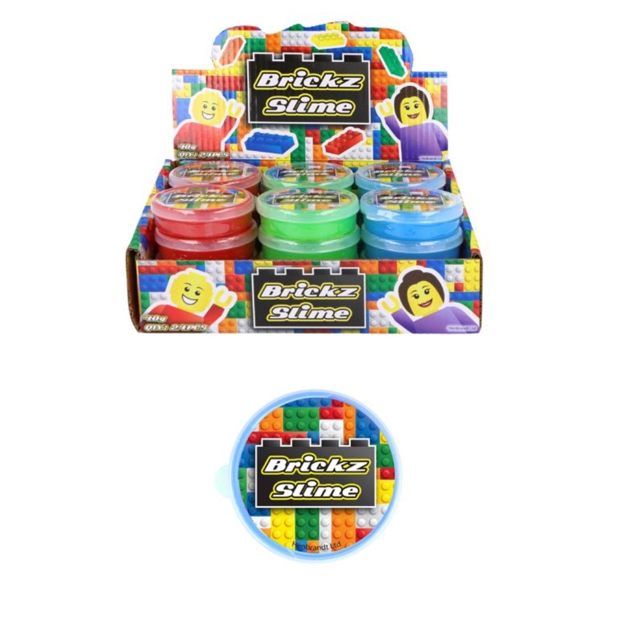 Brickz Slime Tub (7cm x 2cm) - Kids Party Craft