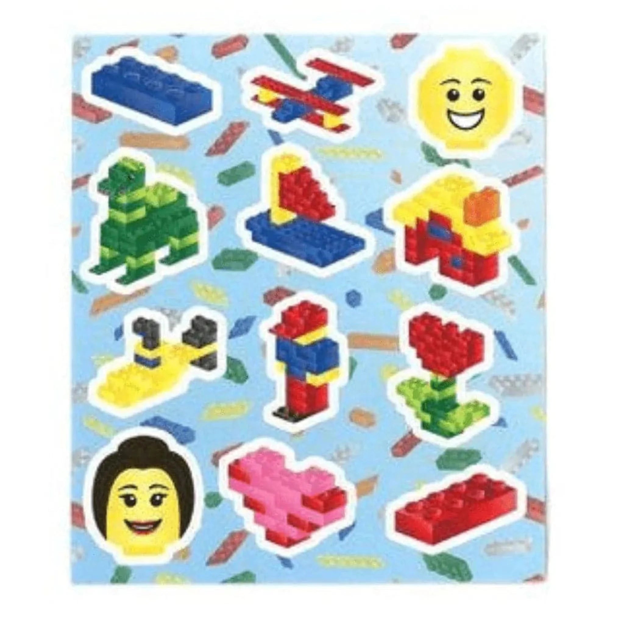 Brickz Sticker Sheet - Kids Party Craft