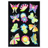 Butterflies Glow in the Dark Tattoo Sheet - Kids Party Craft