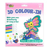 Butterfly 3D Colouring Set - Kids Party Craft