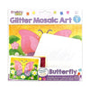 Butterfly Glitter Mosaic Art Set - Kids Party Craft