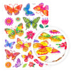 Butterfly Puffy 3D Sticker Pack - Kids Party Craft