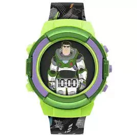 Buzz Light Year Digital Grey Silicon strap Watch Torch Set - Kids Party Craft