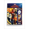 Captain Marvel Mask & Puzzle Fun - Kids Party Craft