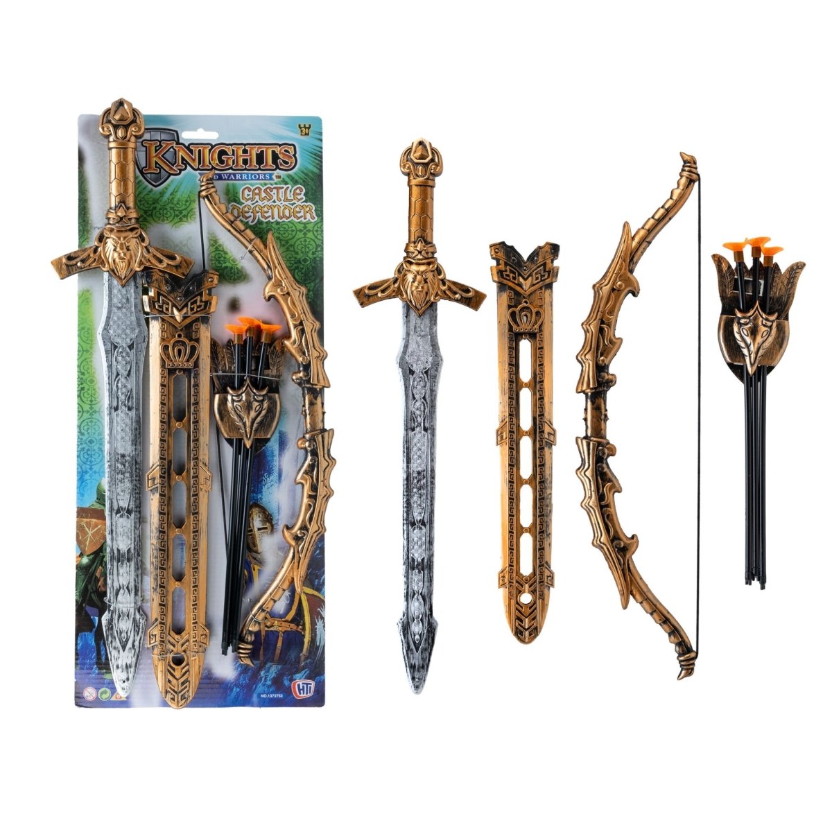 Castle Defender 4pc Set - Kids Party Craft