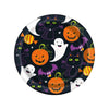 Cat & Pumpkin Round 7" Dessert Plates 8pc - Kids Party Craft