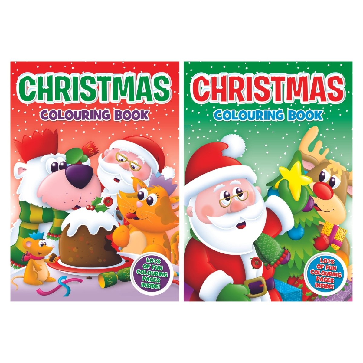 Christmas Colouring Book - Kids Party Craft