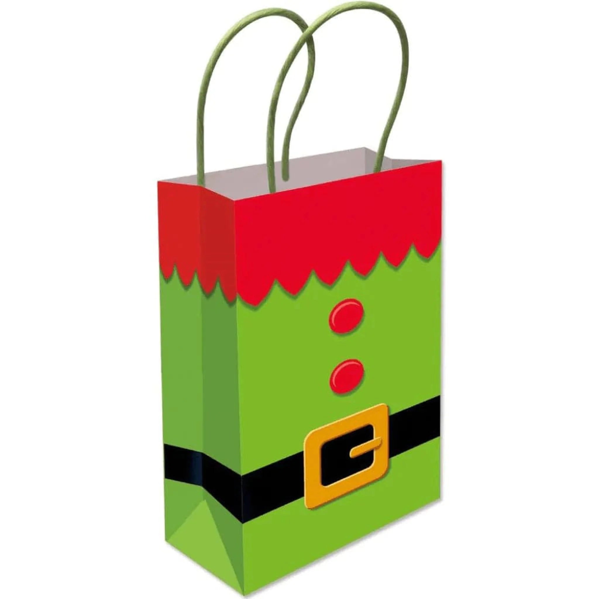 Christmas Elf Tunic Party Bags (Large) - Kids Party Craft
