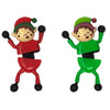 Christmas Elf Window Crawlers 8cm - Kids Party Craft