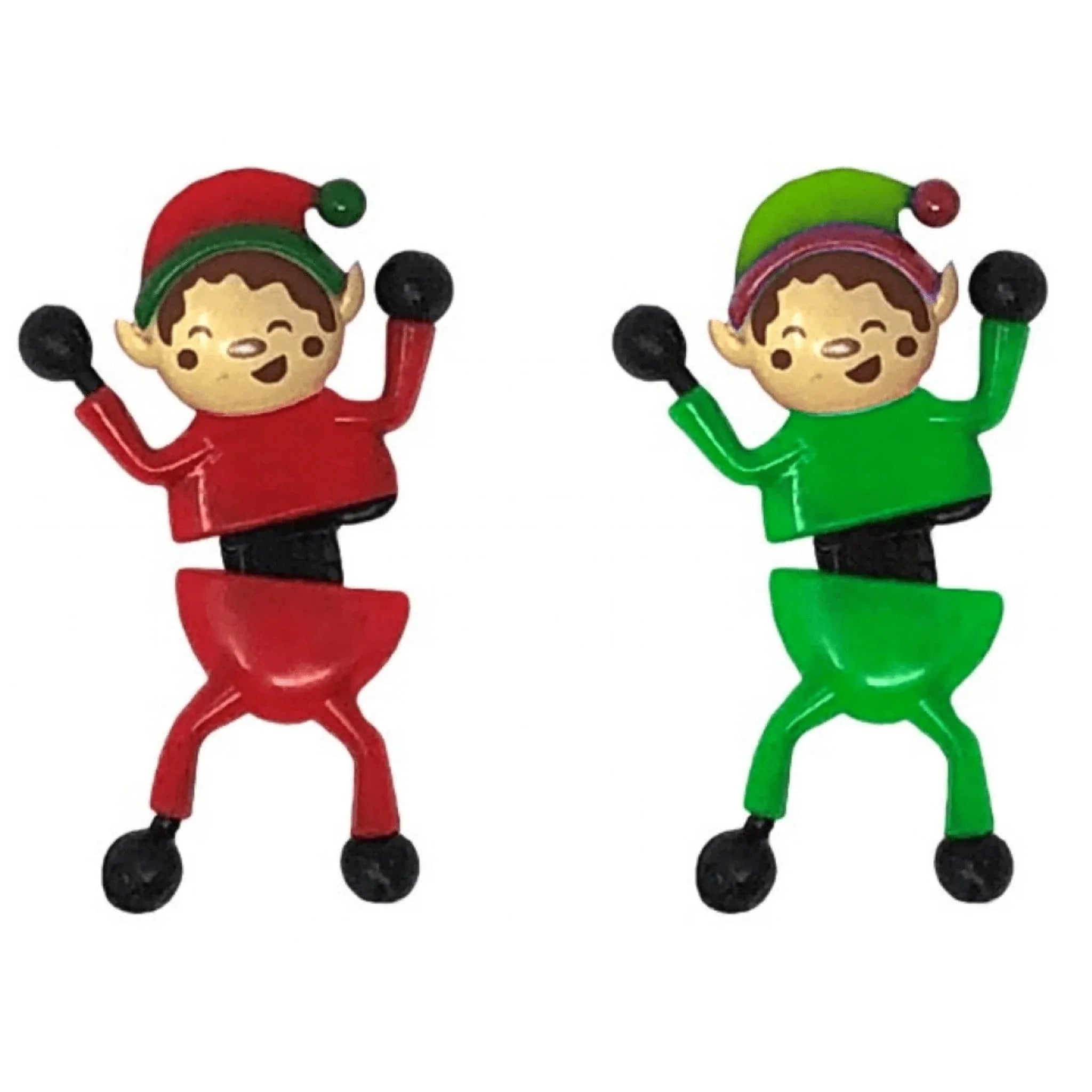 Christmas Elf Window Crawlers 8cm - Kids Party Craft