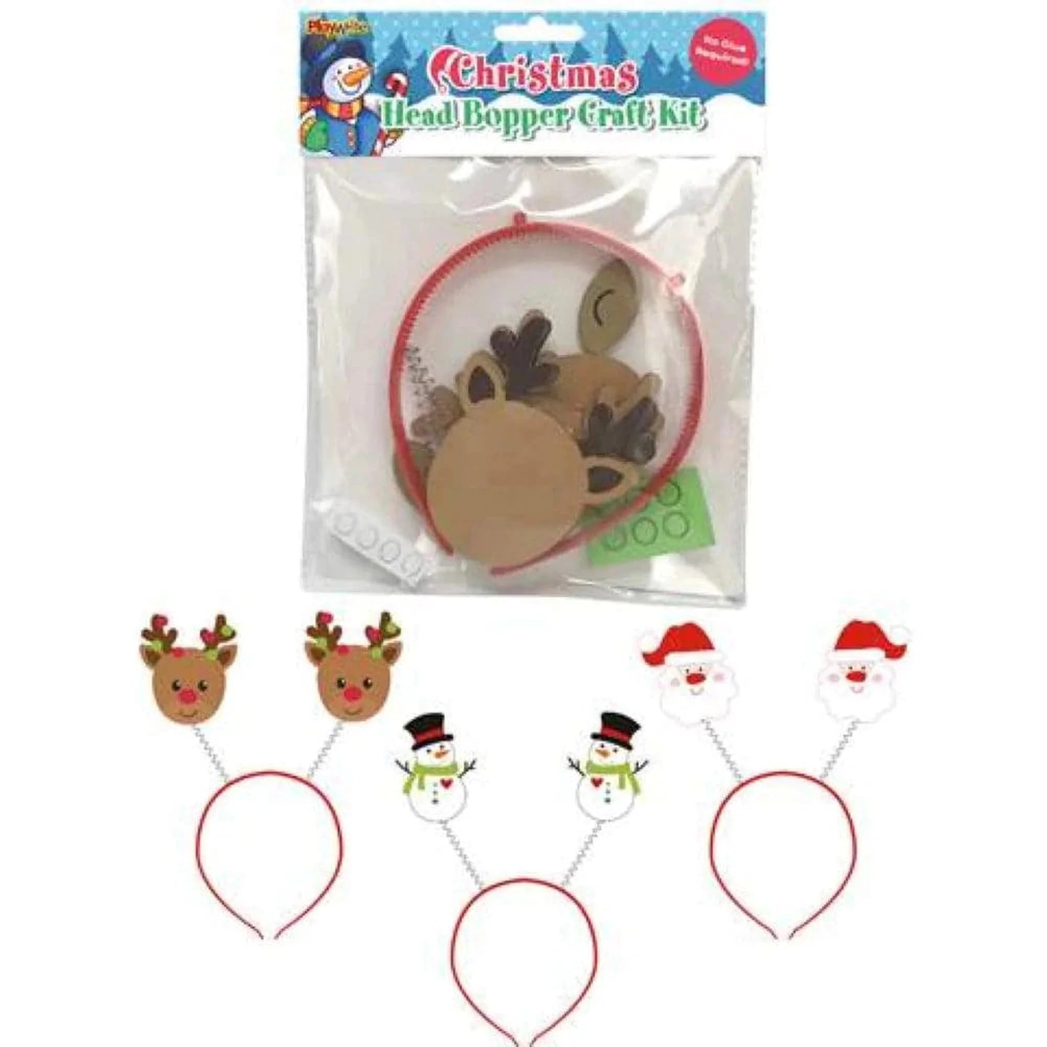 Christmas Head Bopper Kit - Kids Party Craft