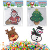 Christmas Iron On Beads 16x20.5cm - Kids Party Craft