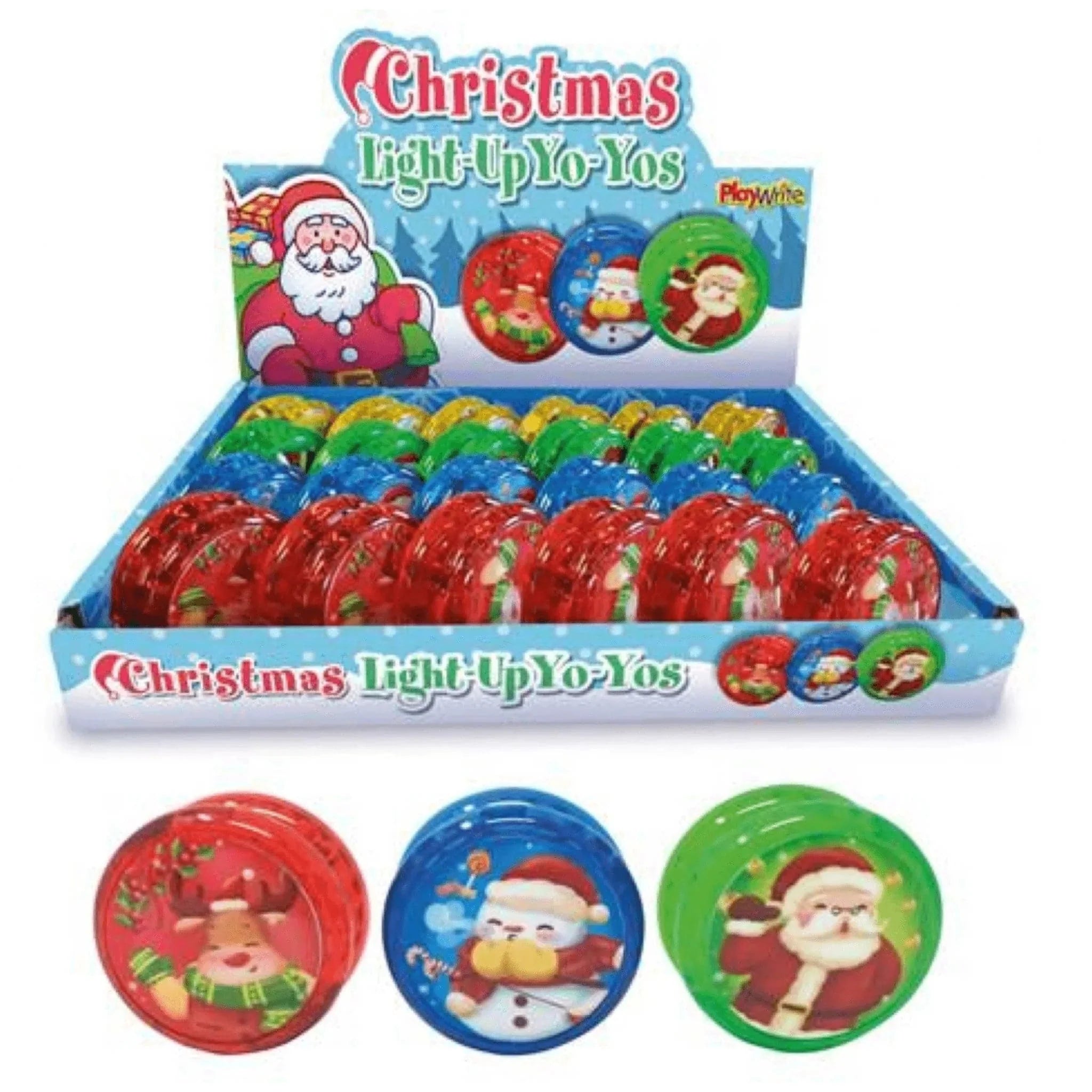 Christmas Light Up Yoyos - Kids Party Craft