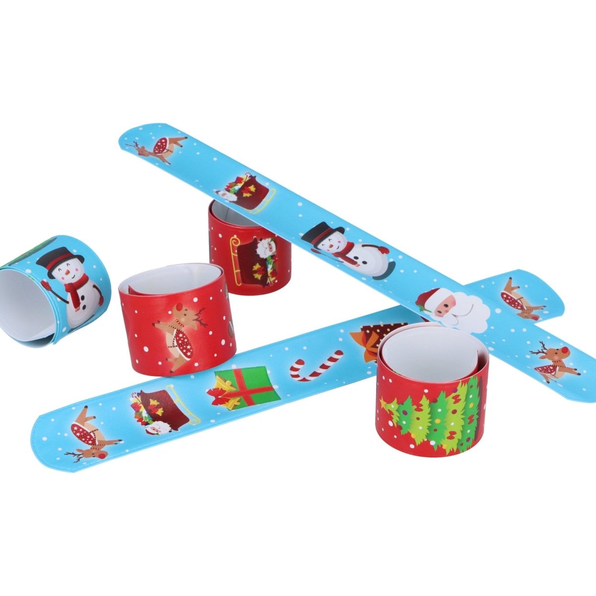 Christmas Snap Bracelets - Kids Party Craft