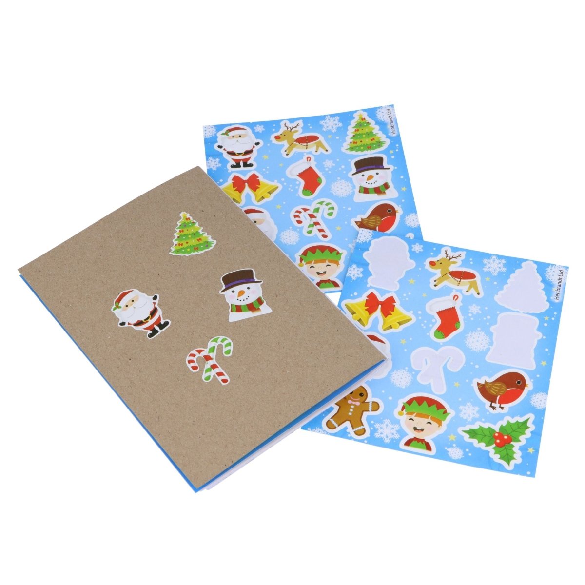 Christmas Sticker Sheets - Kids Party Craft