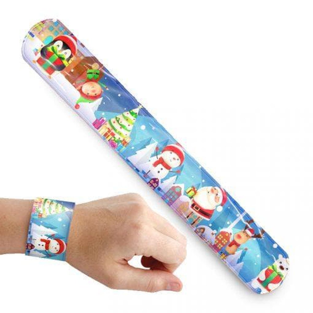 Christmas Super Slap Bracelet - Kids Party Craft