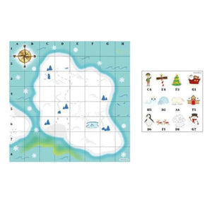 Christmas Treasure Map Game - Kids Party Craft