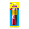 Chunky Paint Brushes 4pk - Kids Party Craft