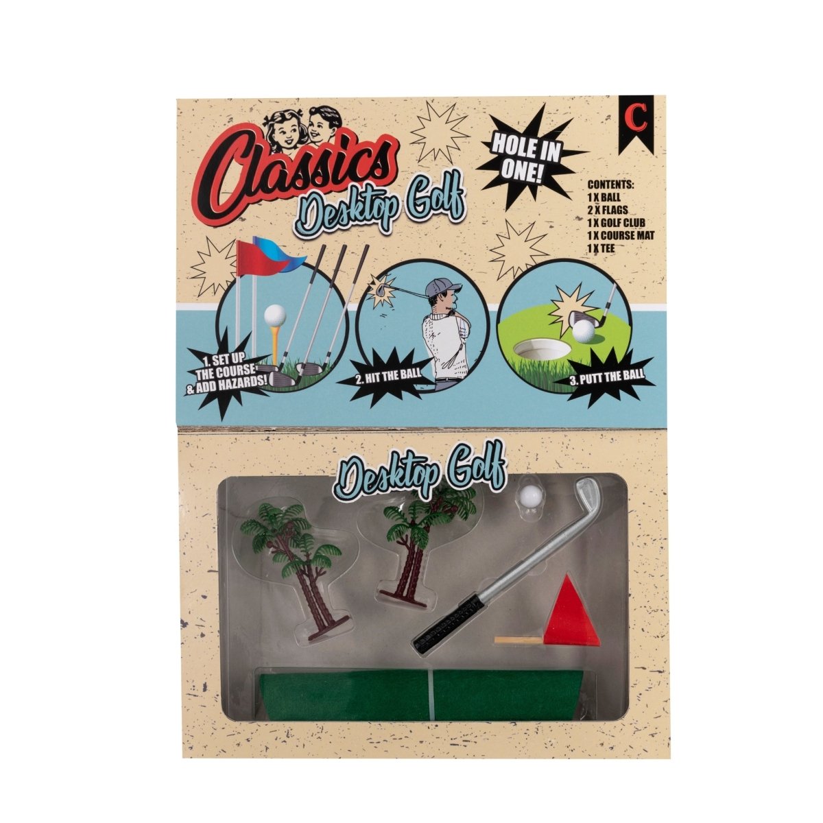 Classic Desktop Golf Game - Kids Party Craft