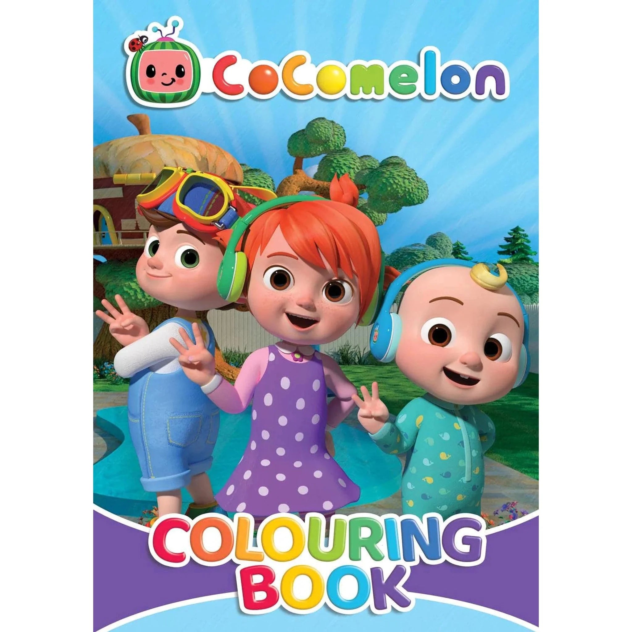 Cocomelon Colouring Book - Kids Party Craft