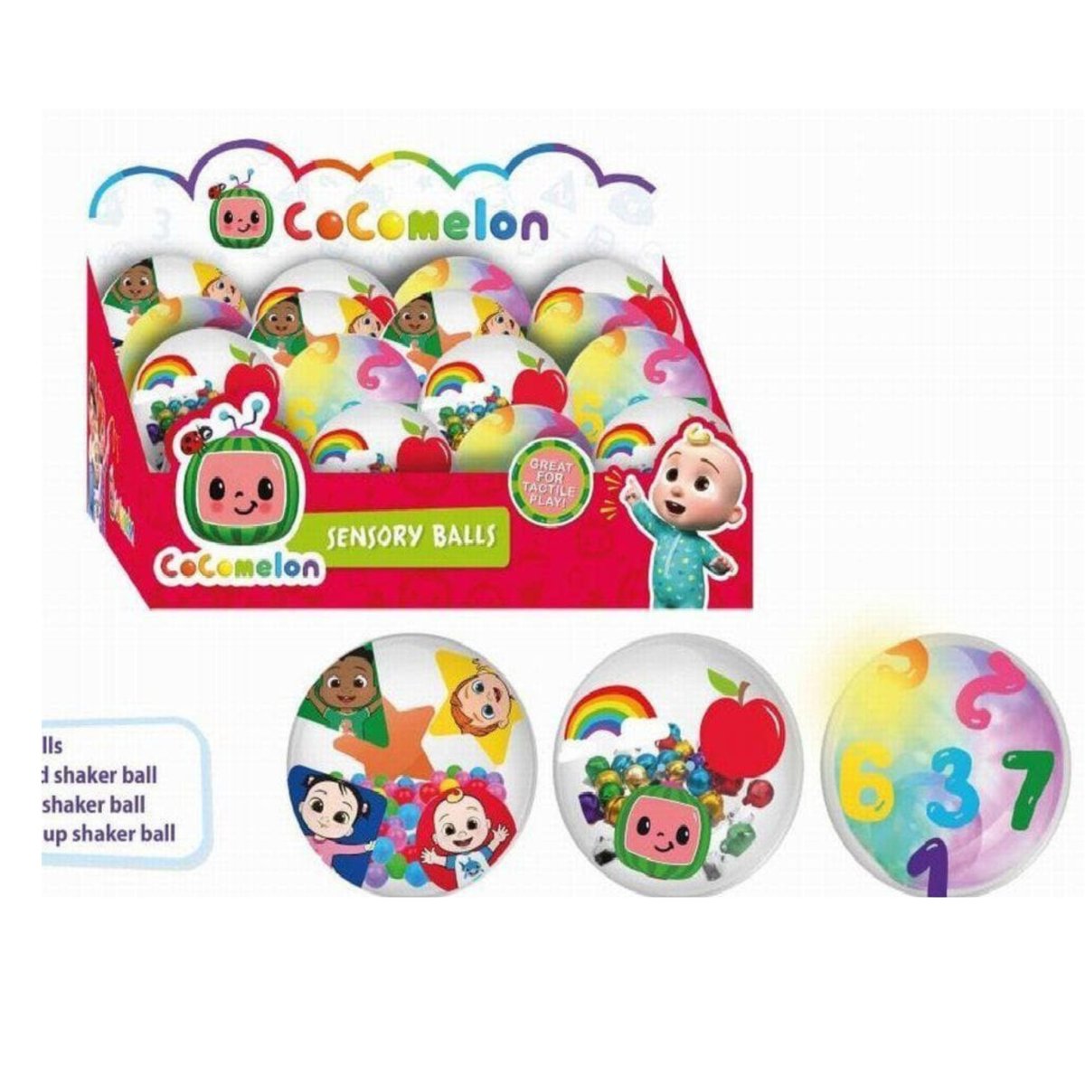 Cocomelon Sensory Flashing Play Ball - Kids Party Craft