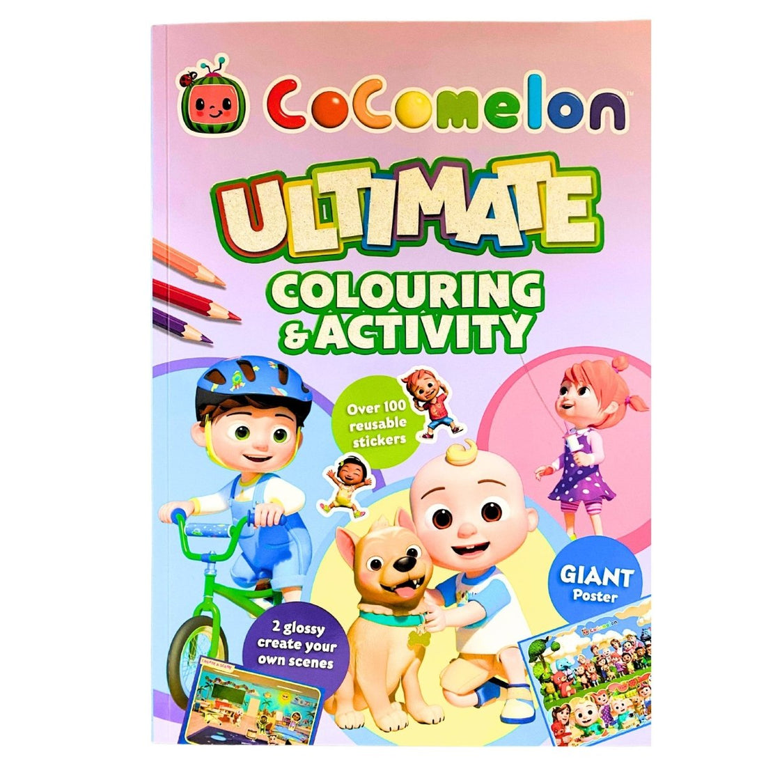 Cocomelon Coloring And Activity Book