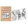 Colour In Your Own Superhero Eco Jigsaw - Kids Party Craft